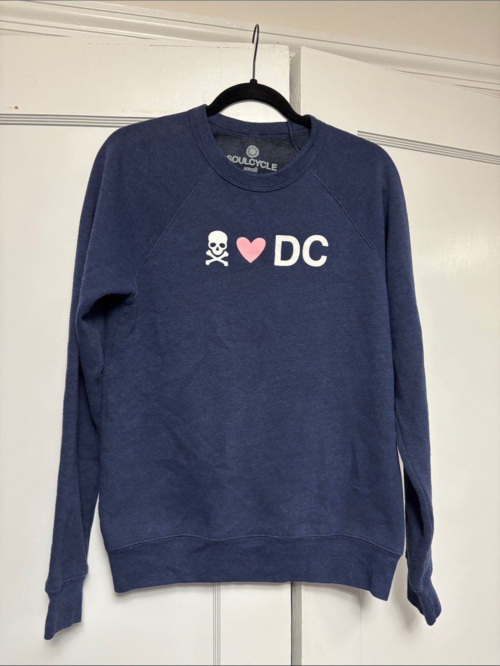 soulcycle Navy Crewneck Sweatshirt DC